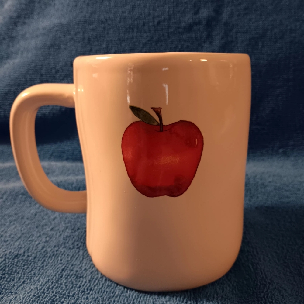 TEACHER apple Design Ceramic Mug from Rae Dunn